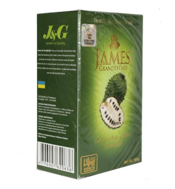 Чай черный James Grandfather Soursop 100г