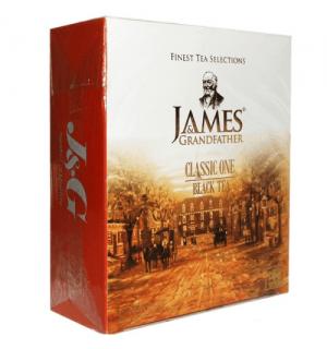 Чай черный James Grandfather Classic One 200г (100 пак.)