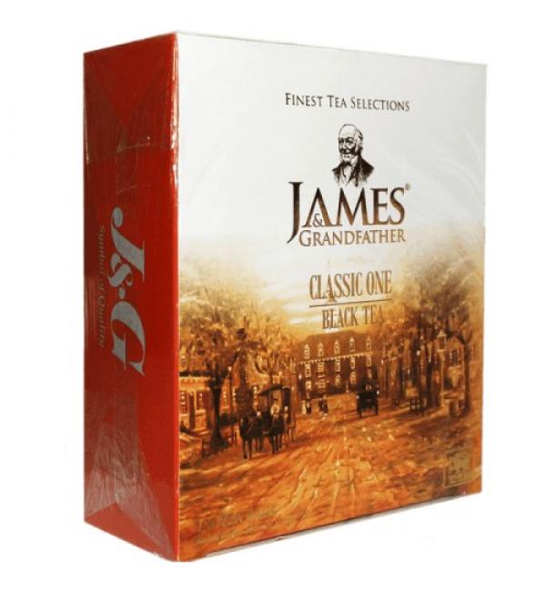Чай черный James Grandfather Classic One 200г (100 пак.)