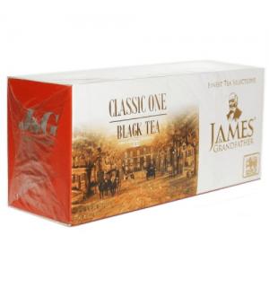 Чай черный James Grandfather Classic One 50г (25 пак.)