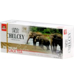 Чай черный Chelcey Premium Ceylon 50г (25 пак.)