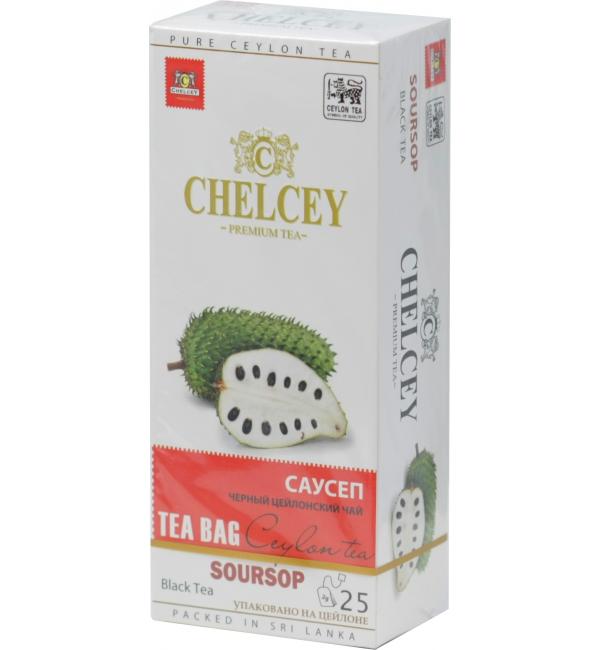 Чай черный Chelcey Soursop 50г (25 пак.)