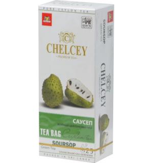 Чай зеленый Chelcey Soursop 50г (25 пак.)