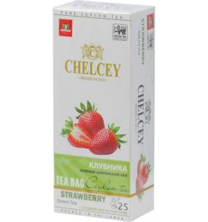 Чай зеленый Chelcey Strawberry 50г (25 пак.)