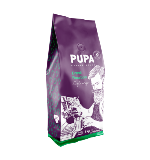 Кофе зерновой Kavos Bankas Pupa Brasil Bourbon 1кг