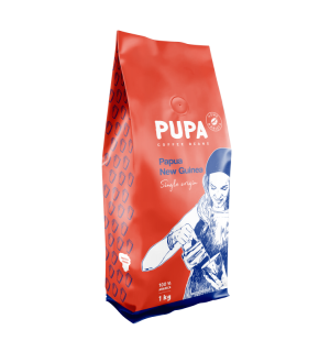Кофе зерновой Kavos Bankas Pupa Papua New Guinea 1кг