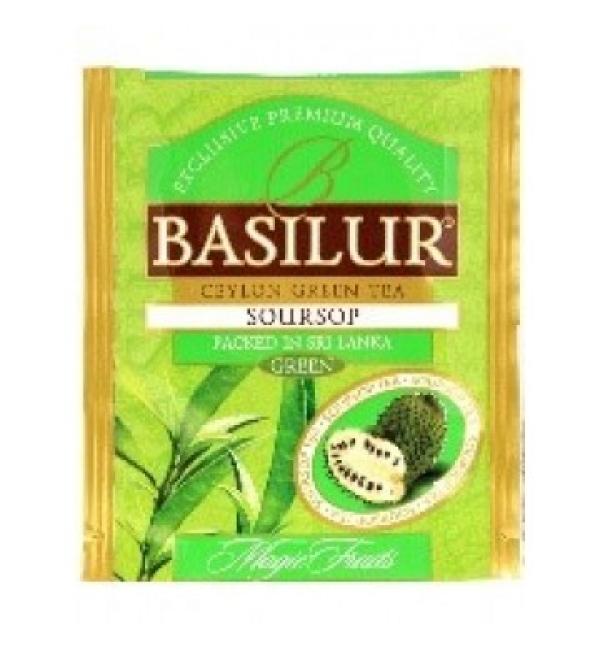 Чай зеленый Basilur Magic Fruits Soursop 158г (100 пак.)