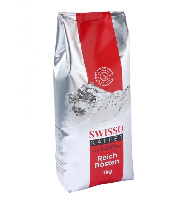 Кофе зерновой SWISSO KAFFE Riech Rosten 1кг