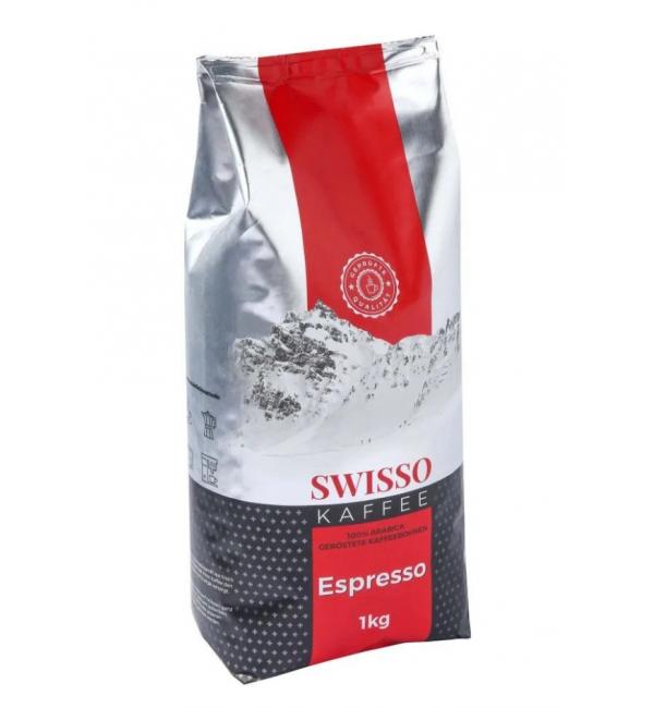 Кофе зерновой SWISSO KAFFE Espresso 1кг