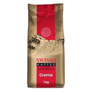 Кофе зерновой SWISSO KAFFE Crema 1кг