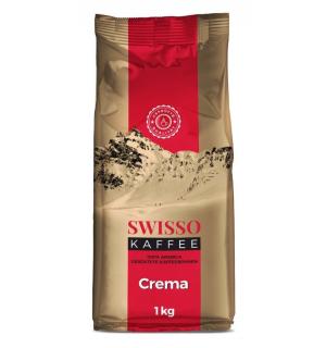 Кофе зерновой SWISSO KAFFE Crema 1кг