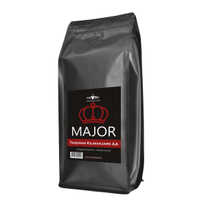 Кофе зерновой Major Tanzania Arabica AA Kilimanjaro 1кг
