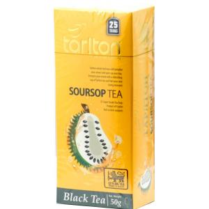 Чай черный Tarlton Premium Enveloped Soursop 50г (25 пак.)