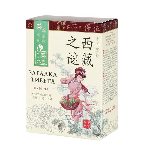 Чай черный Green Panda Загадка Тибета 100г