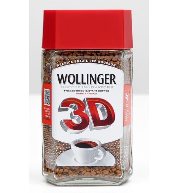 Кофе растворимый Wollinger 3D 95г